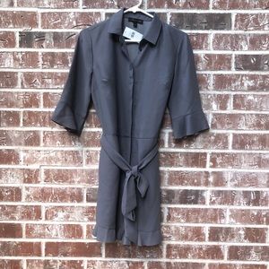 NWT Banana Republic dressy gray romper